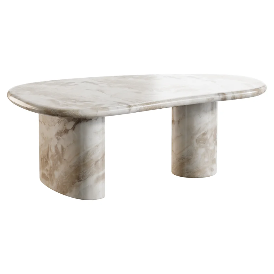 Alora Marble Coffee Table Image 5