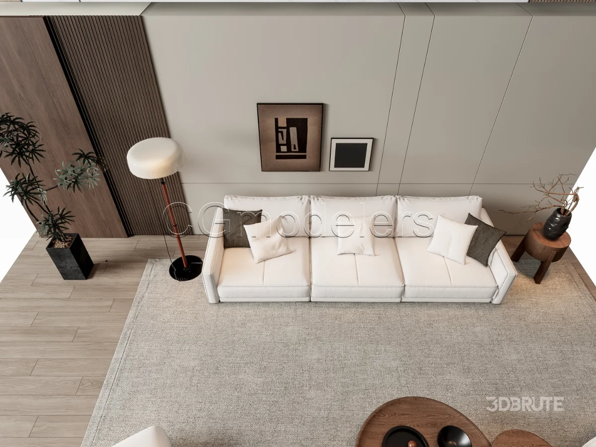 MODERN LUXURY LIVING ROOM SET 8 Image 10