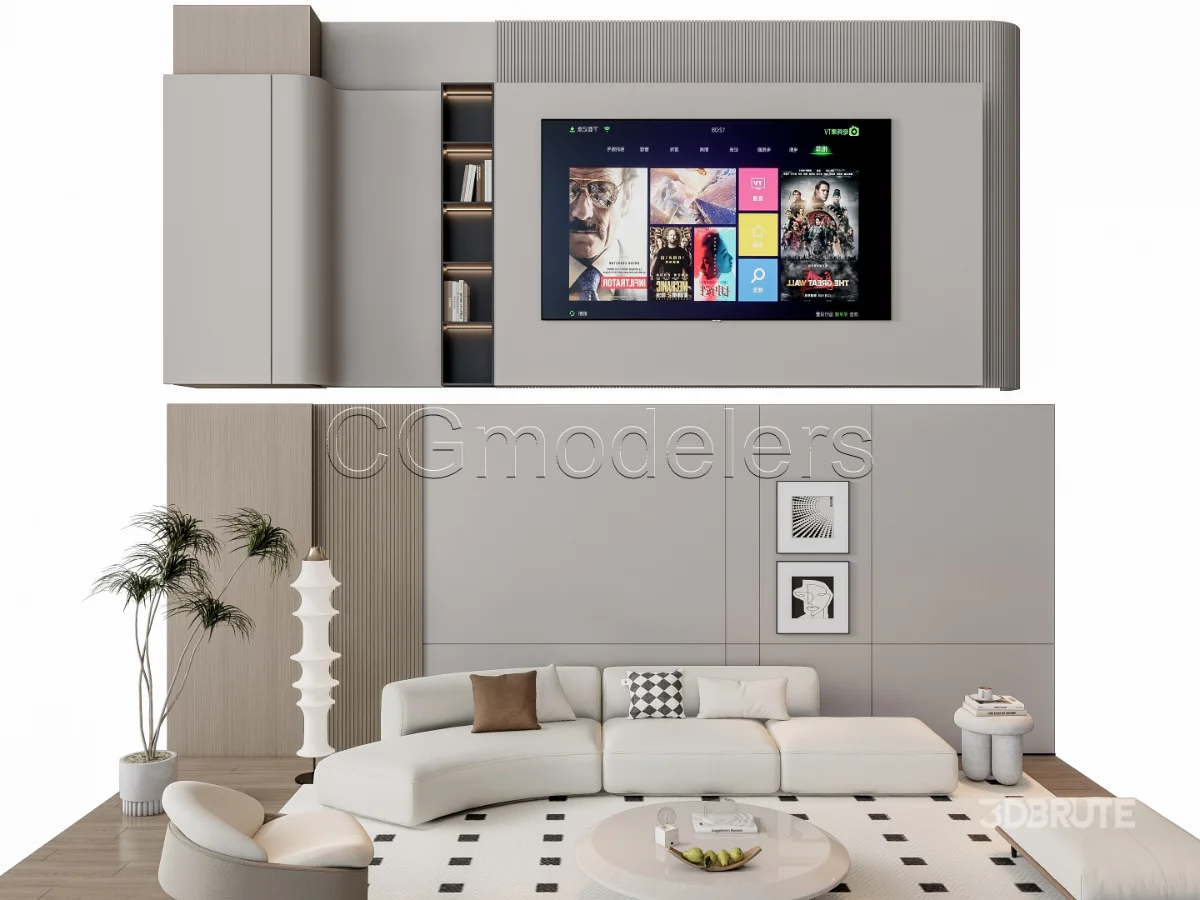 MODERN LUXURY LIVING ROOM SET 11 Image 19