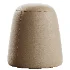 Pouf Curly Velour Terracotta - Thumbnail 3