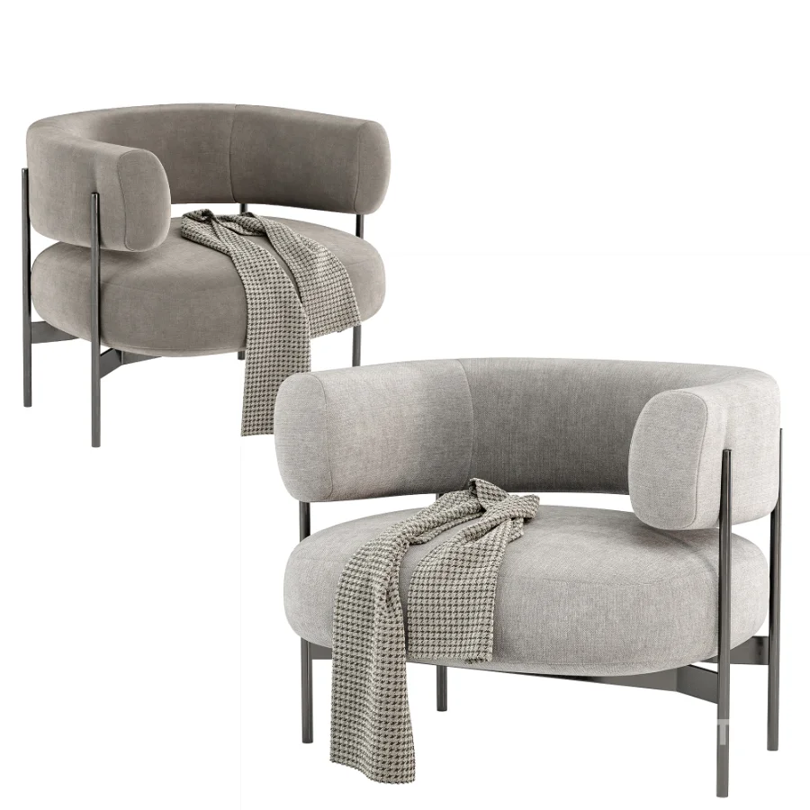 CINI armchair By HC28 Cosmo Image 3