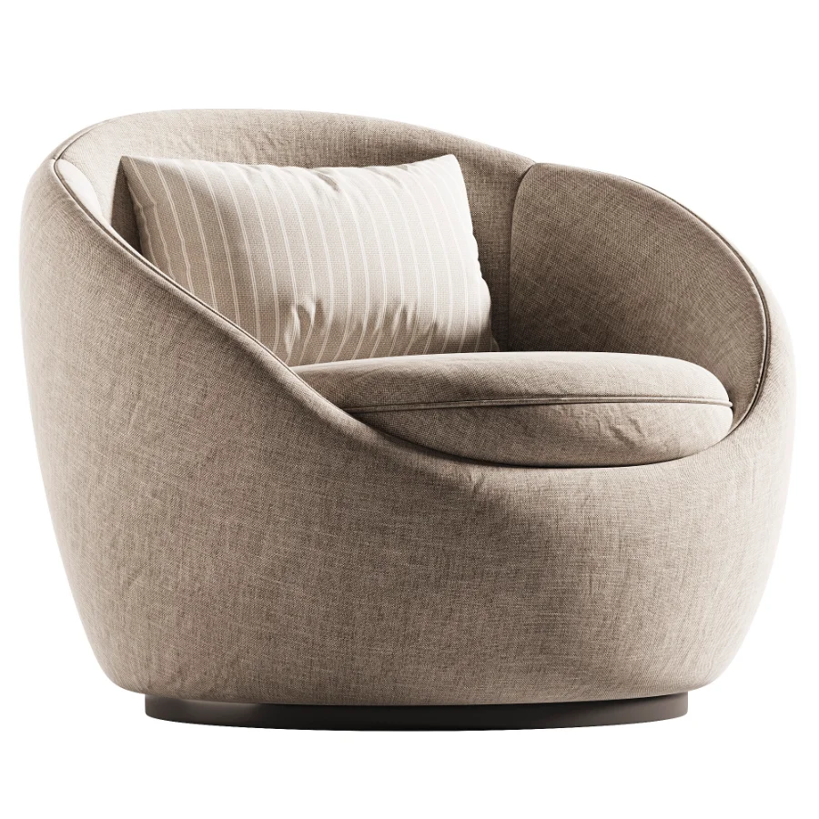 Cozy Swivel Chair Image 2