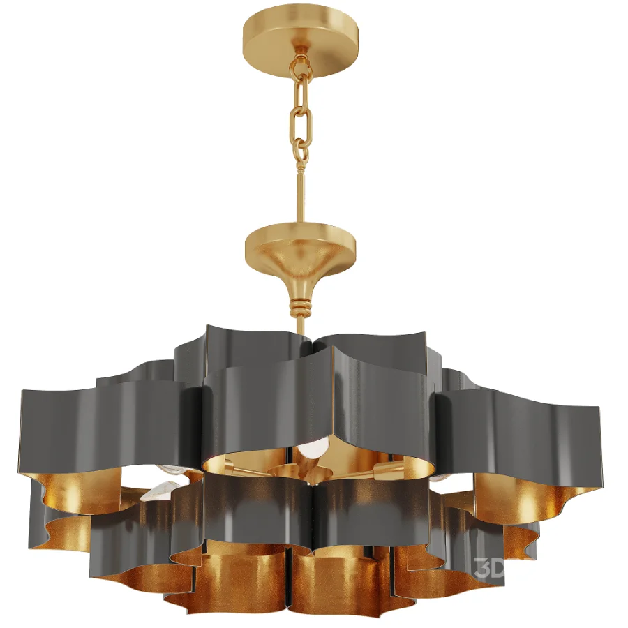 Grand Lotus Light Chandelier Image 1