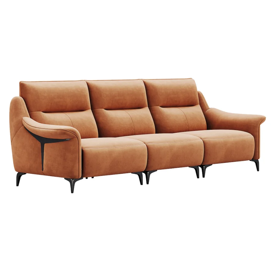 Modern Three Seater Sofa Image 1
