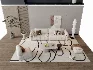 MODERN LUXURY LIVING ROOM SET 20 - Thumbnail 11