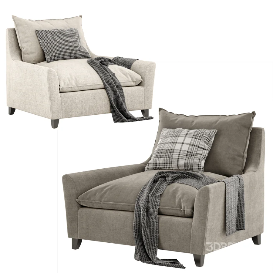 bliss down filled armchair Image 2
