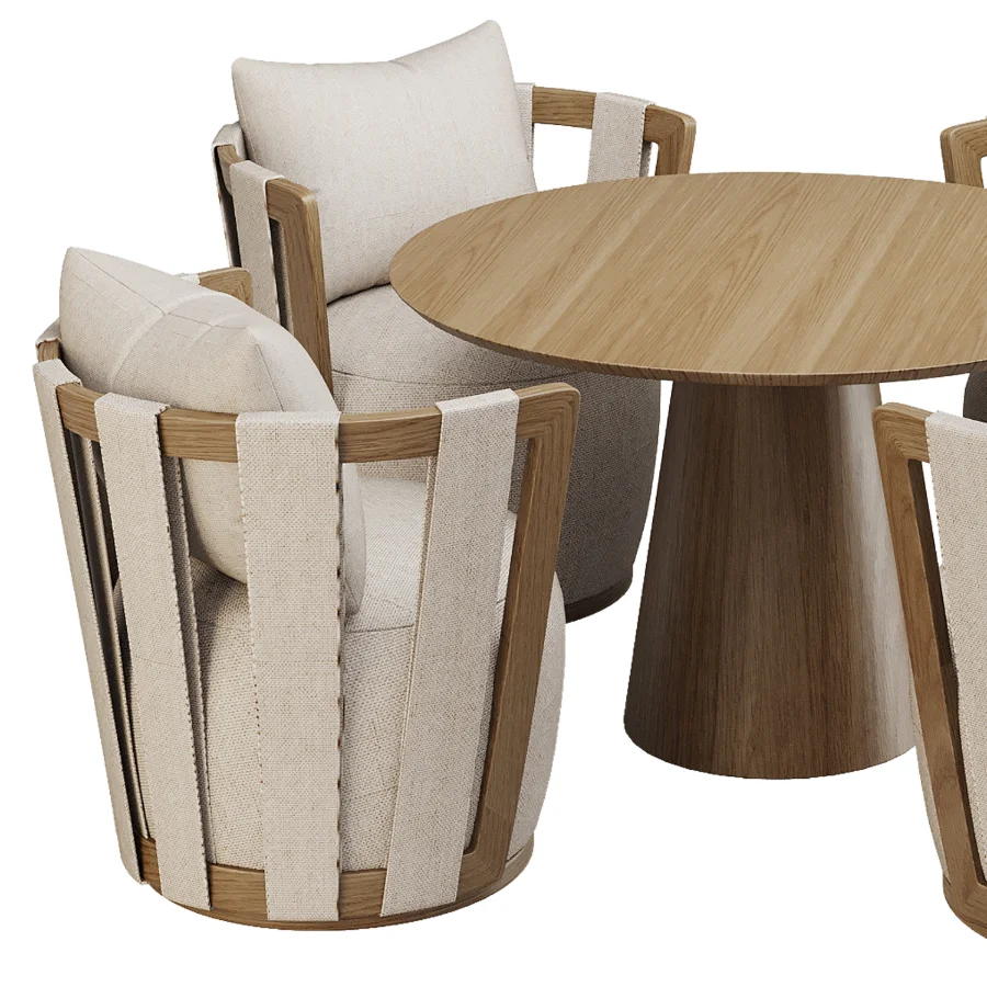 Dinning chair and table377 Image 4