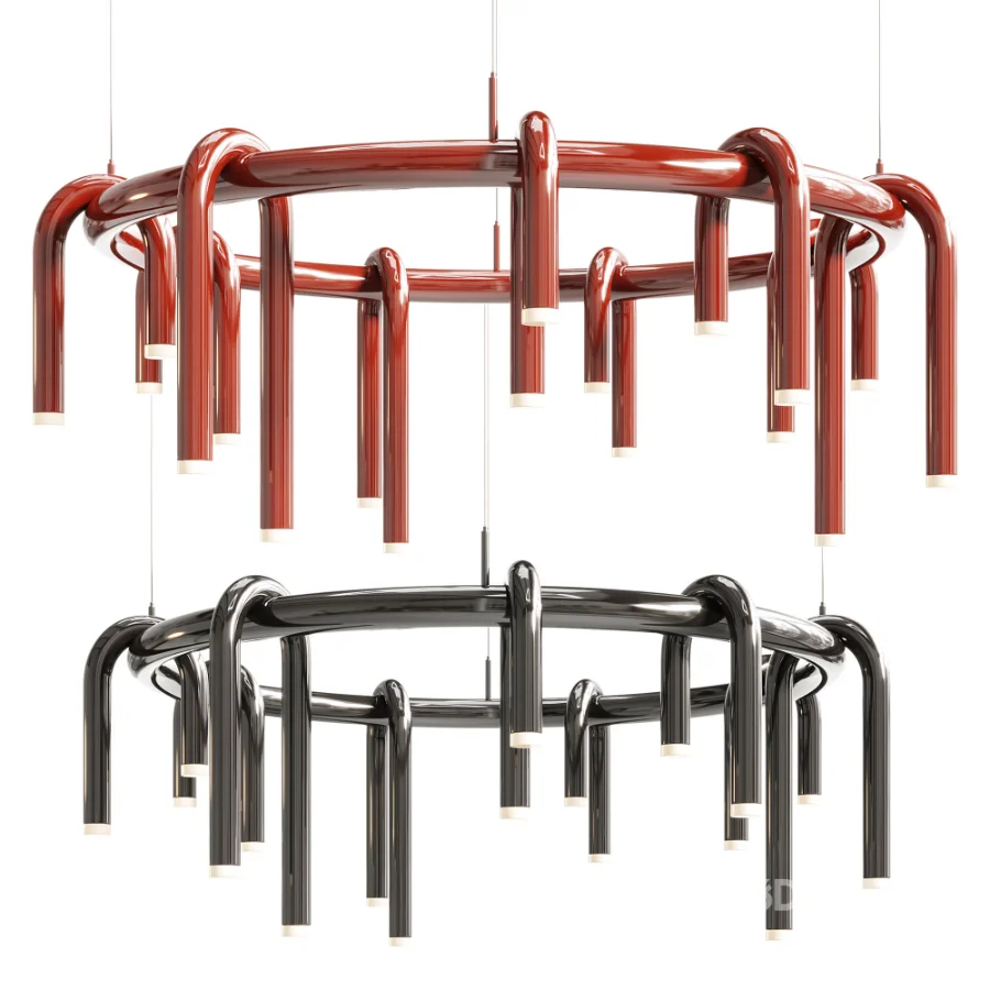 HomeLove Red Chandelier Image 3