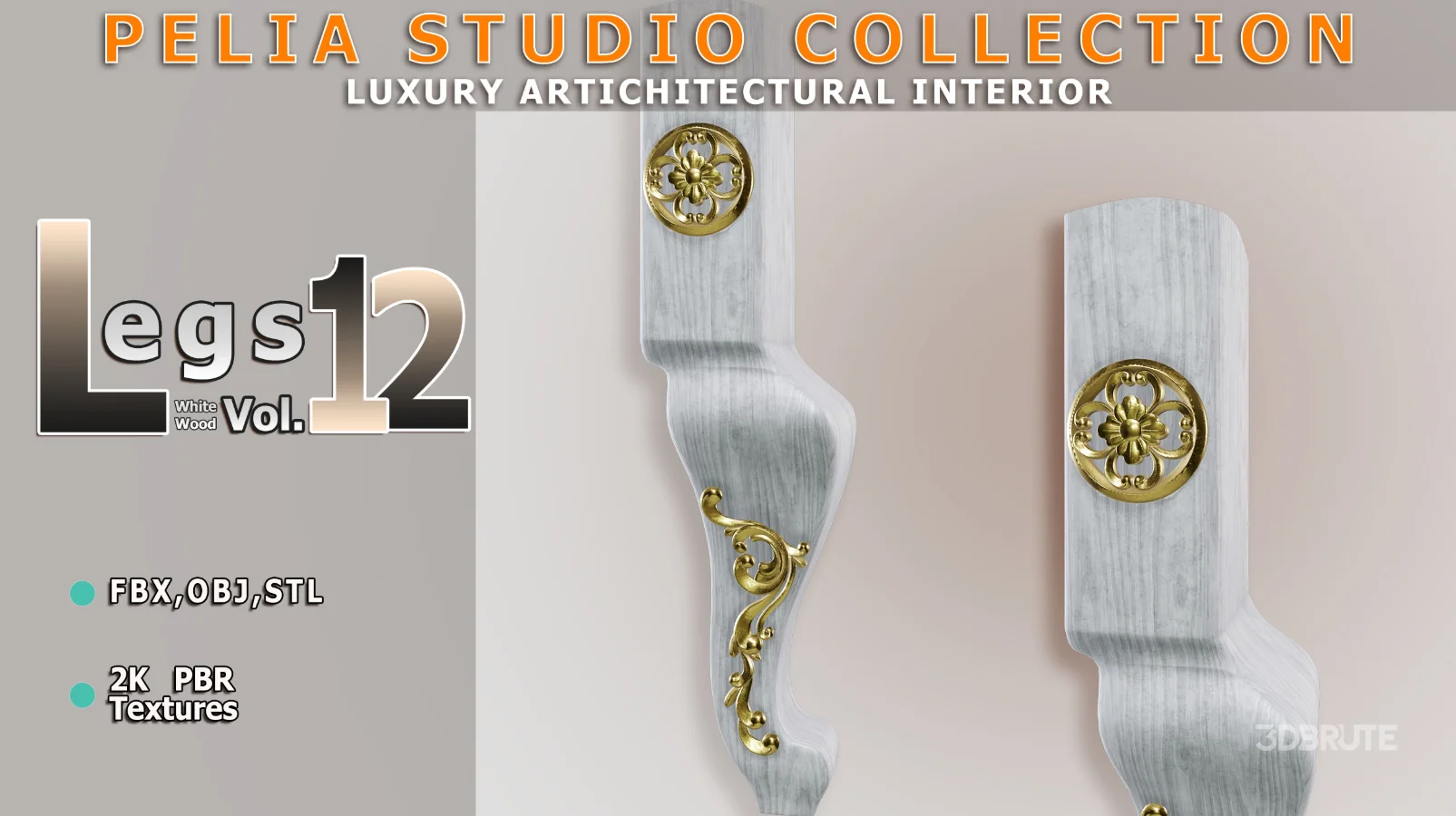 Leg-12-WhiteWood Image 1