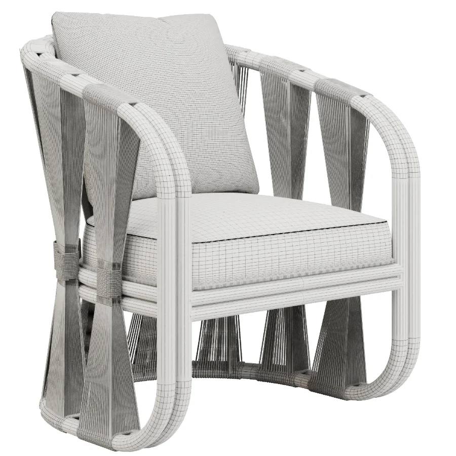 Shanaya Rattan Arm Chair Image 7
