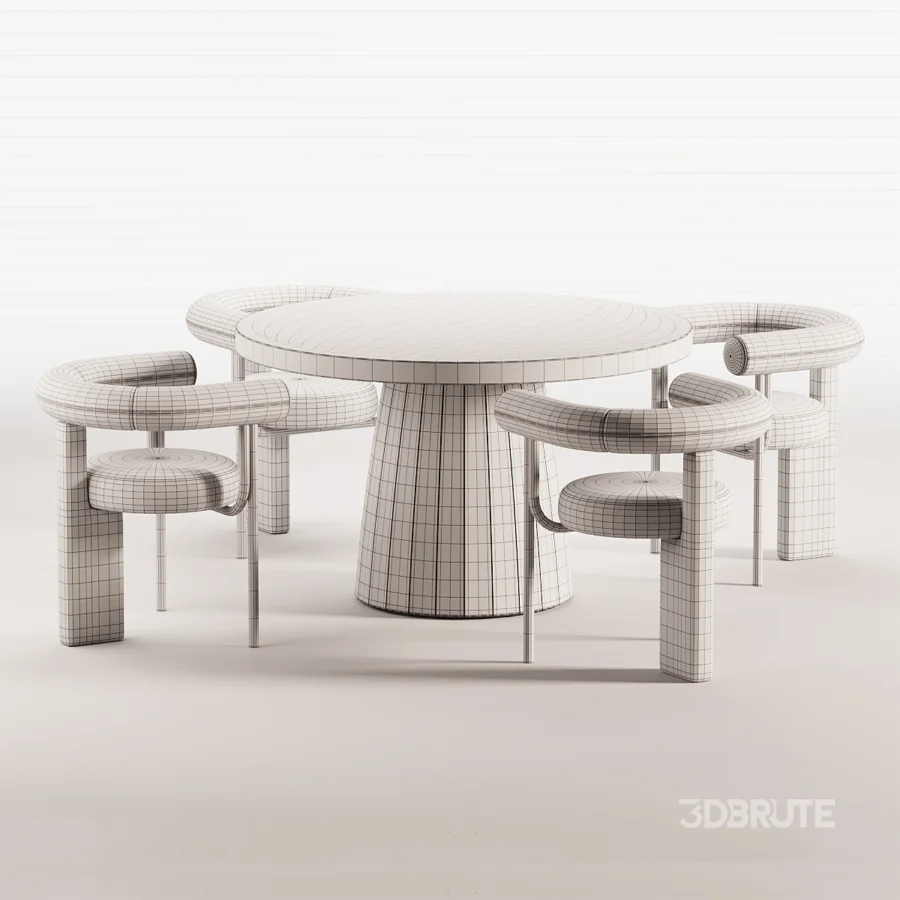 Tovfurniture Dining Set Image 4