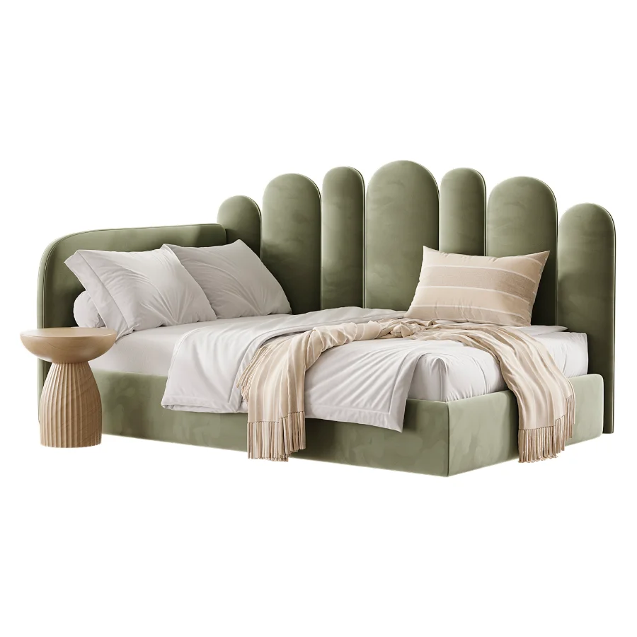 Woody children’s soft sofa bed Image 1