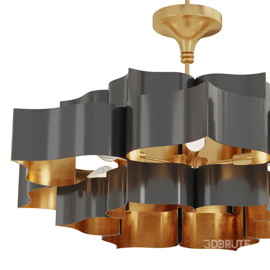 Grand Lotus Light Chandelier Image 4
