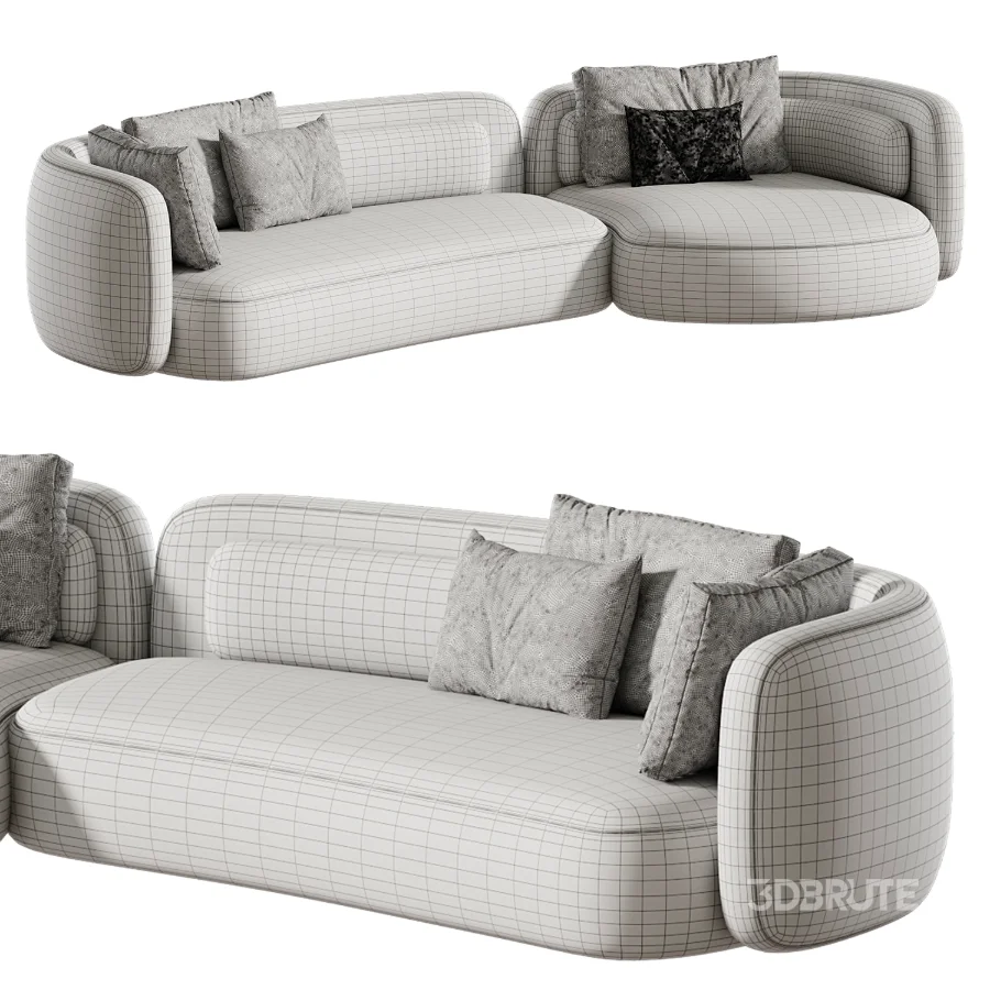 Bezier Sofa Image 1