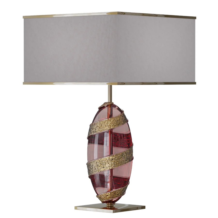 Brahma lamp light blue and red Image 3