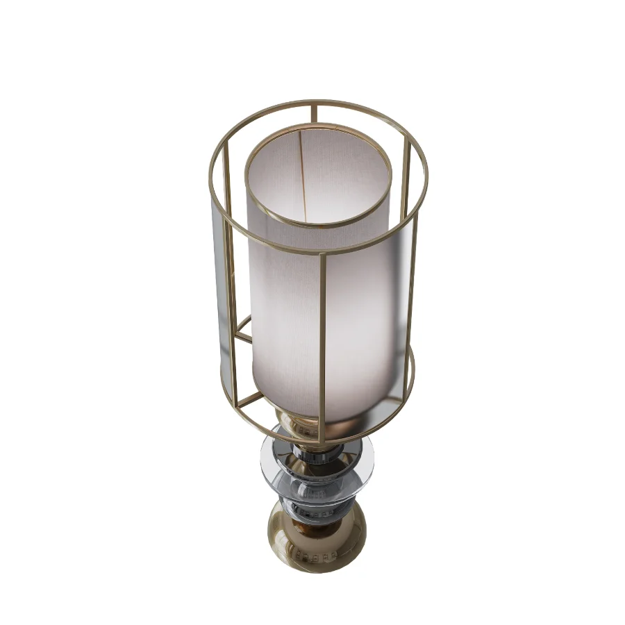 Sigma L2 CL2088 Gold Majolica Table Lamp Image 3