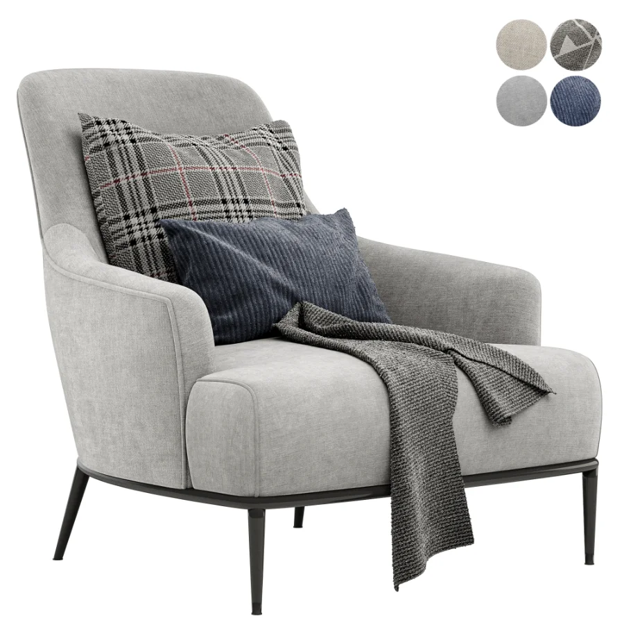 ESME Fabric armchair Image 3