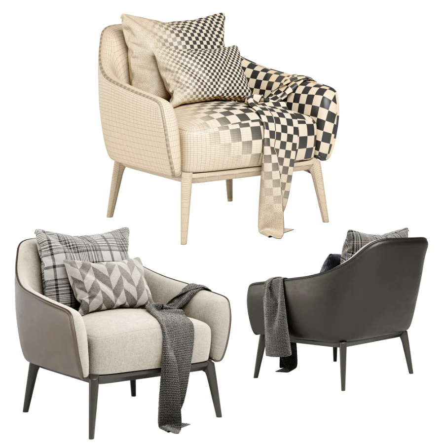 1743 armchair by Tecni Nova Image 1