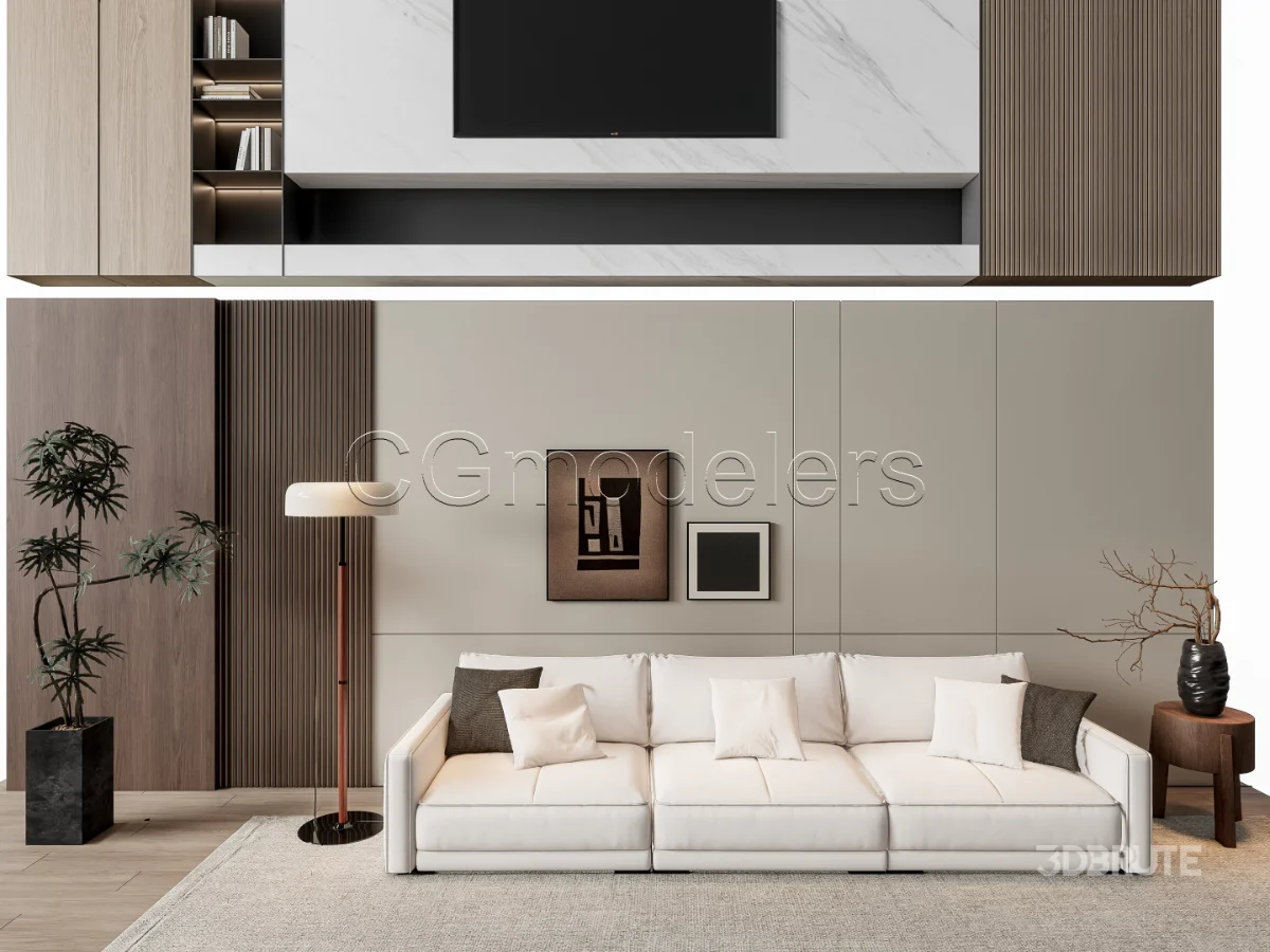 MODERN LUXURY LIVING ROOM SET 8 Image 11