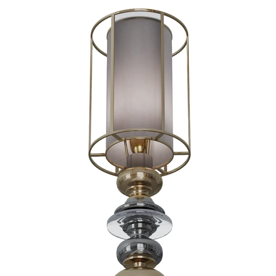 Sigma L2 CL2088 Gold Majolica Table Lamp Image 2