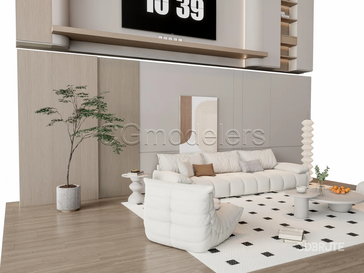 MODERN LUXURY LIVING ROOM SET 10 Image 18