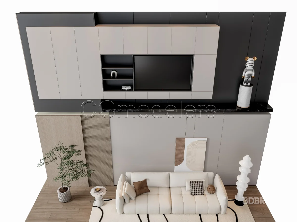 MODERN LUXURY LIVING ROOM SET 20 Image 8