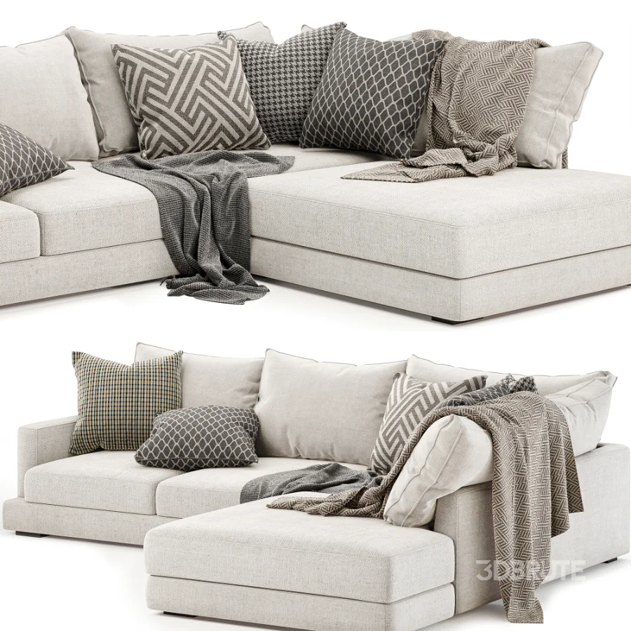 Tully sofa with chaise Image 2