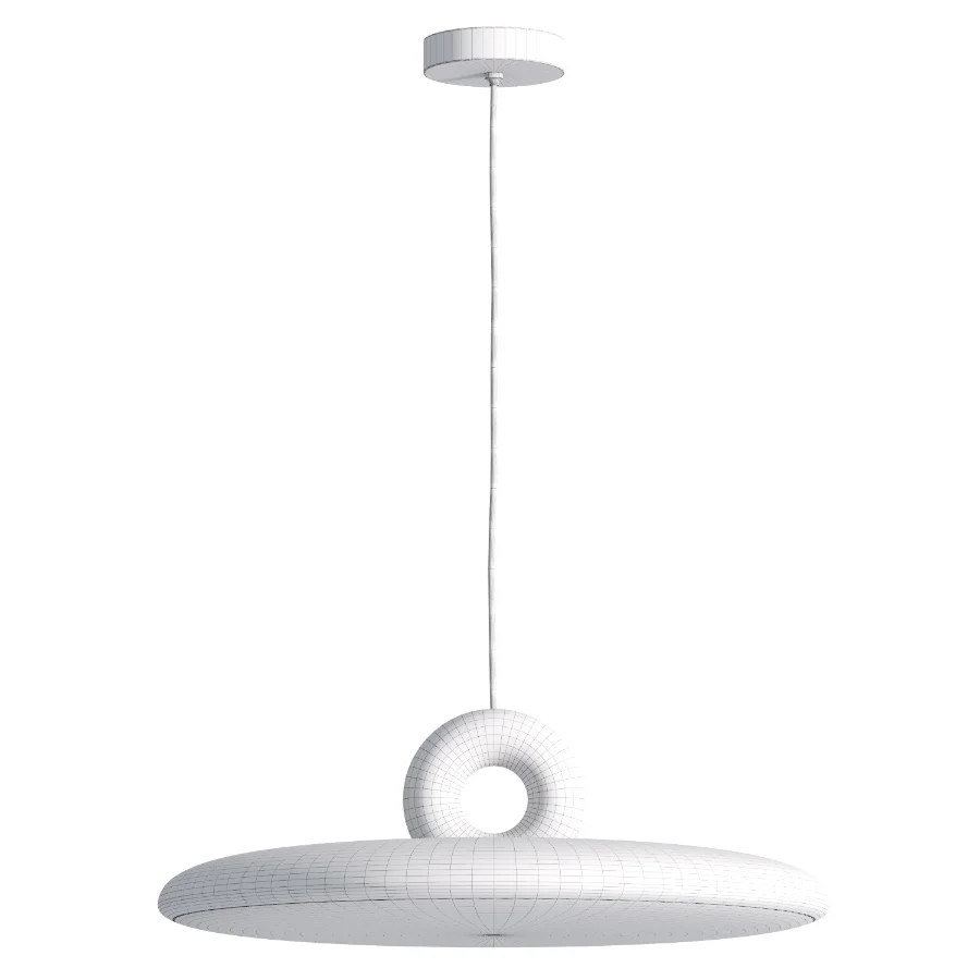 Flat Acrylic Pendant Light Image 2