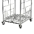 Compact Foldable Stock Cage Trolley - Thumbnail 1