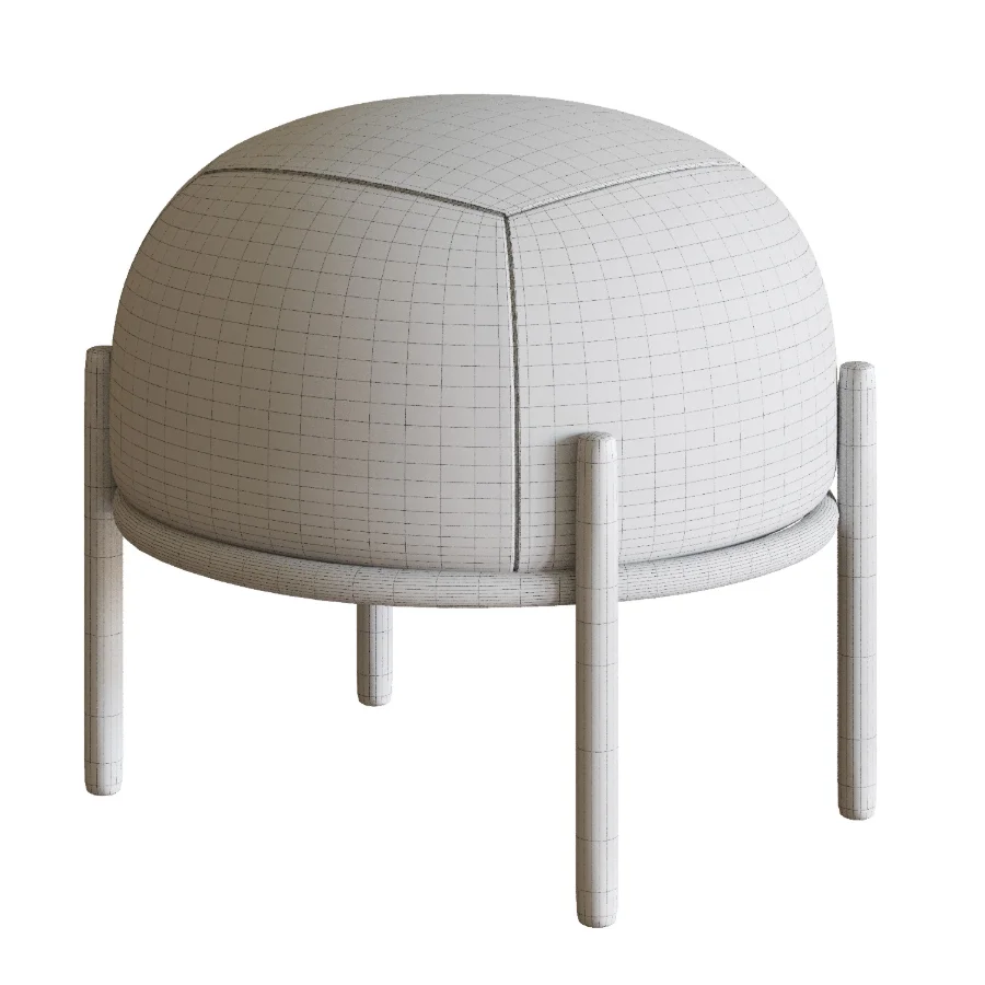 Stone Pouf Image 1