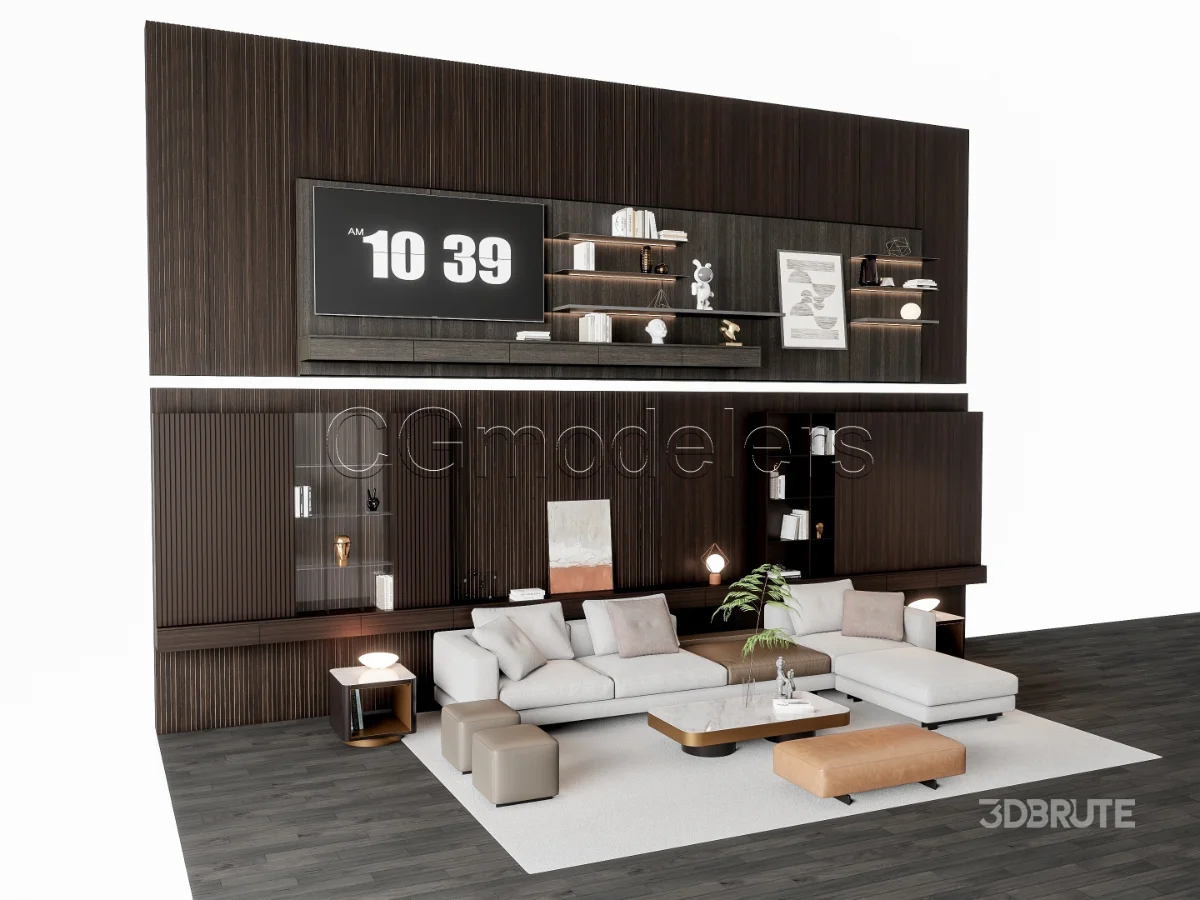MODERN LUXURY LIVING ROOM SET 16 Image 13