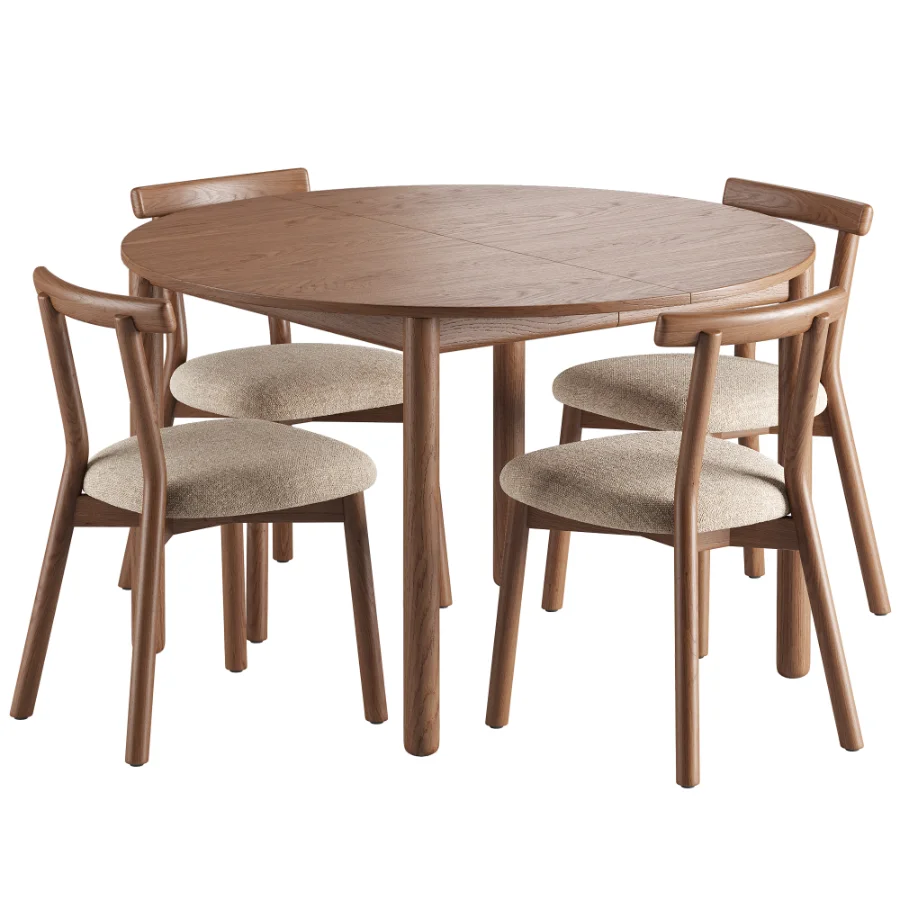 Ulka Chair Heidi Round Table Image 4