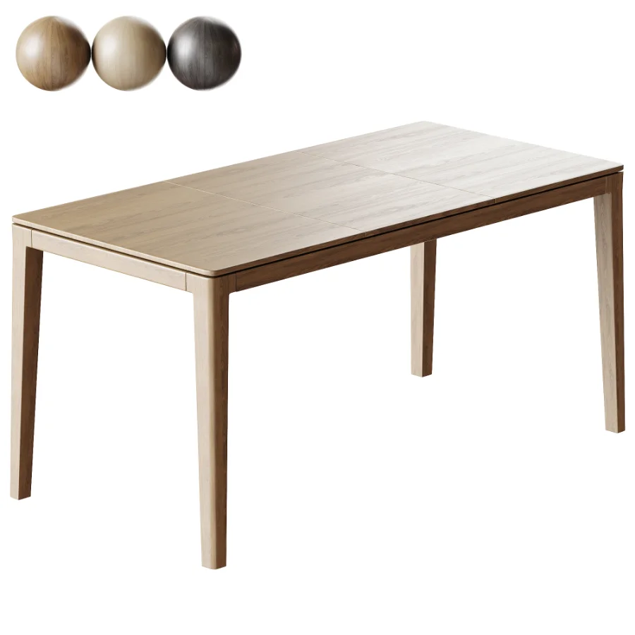 Extendable dining table Milfoord Image 1