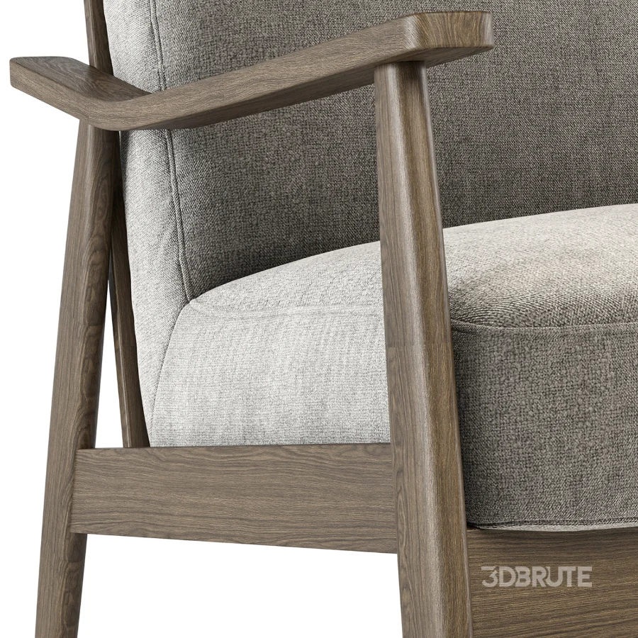 Mid century modern chair 05 Image 3