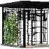 Outdoor Gazebo Metal Pavilion Structure - Thumbnail 6