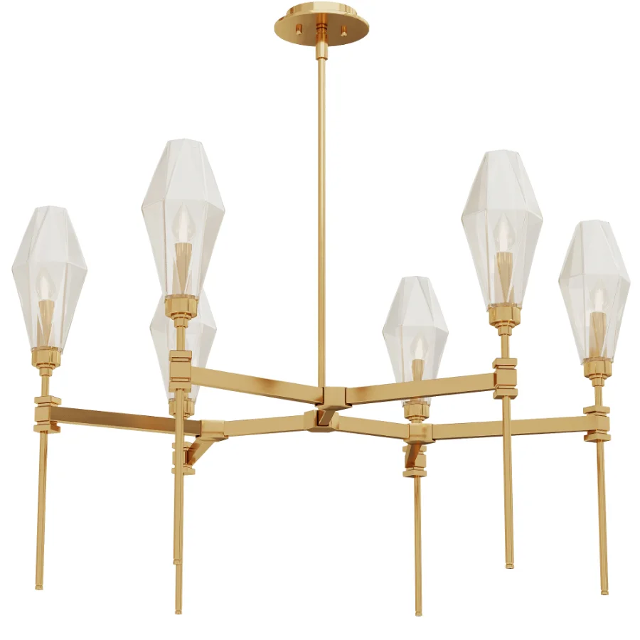 Aalto Flat Bronze Chandelier Image 5