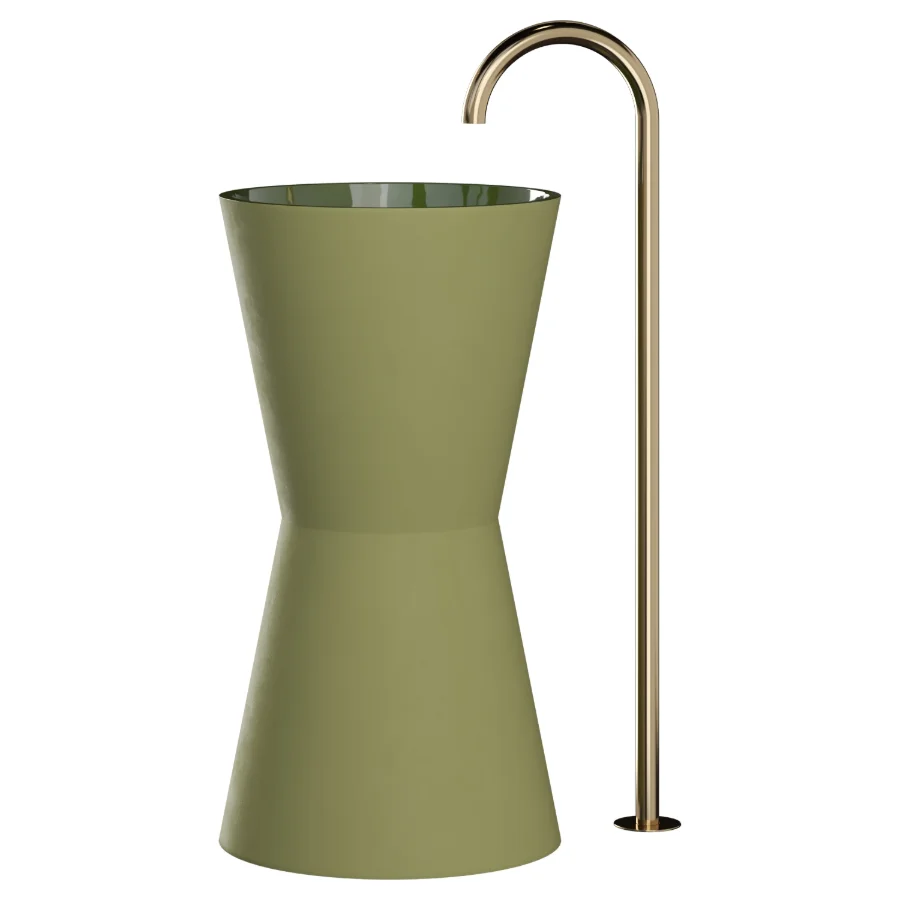 Freestanding Clay Basins FB II | Studio LOHO Image 5