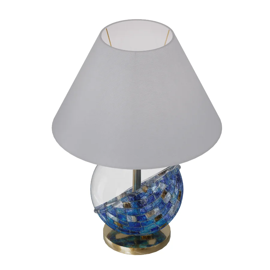 Serena Luxury Mosaic Eterea Lamp Image 5