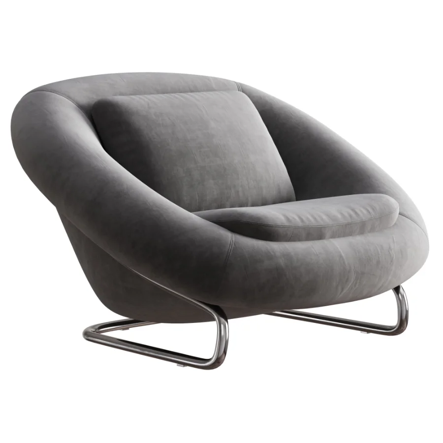 Barrel Armchair Image 2