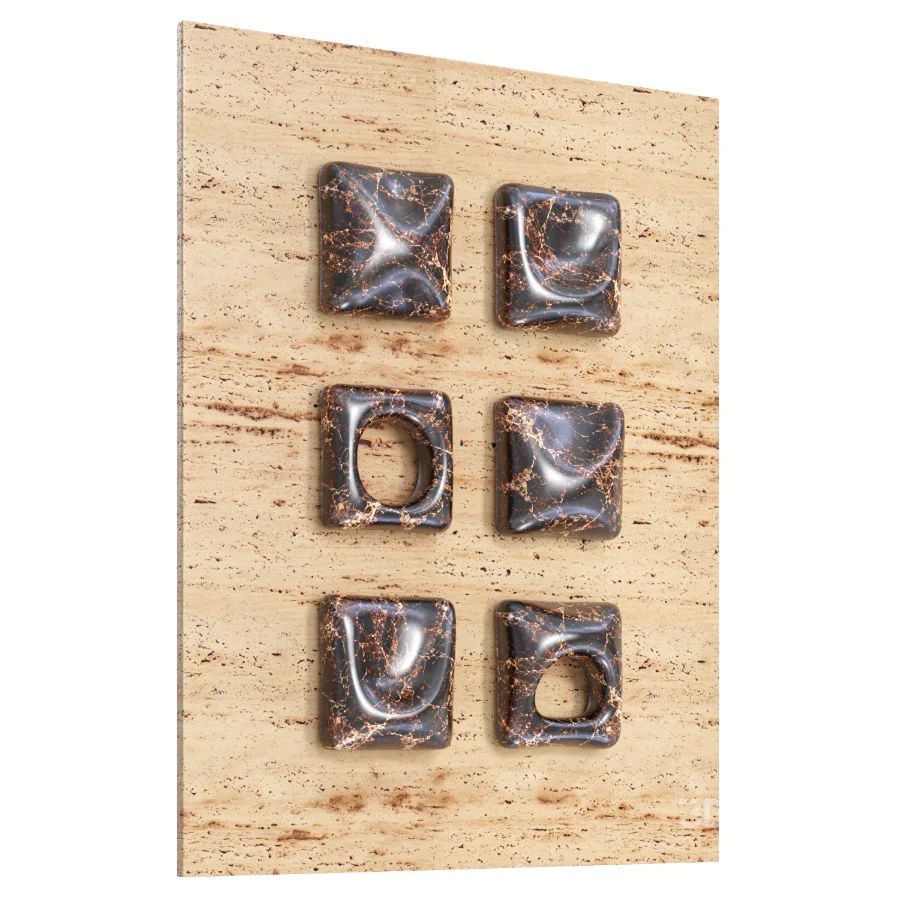 Sculptural Wall Panels Image 2