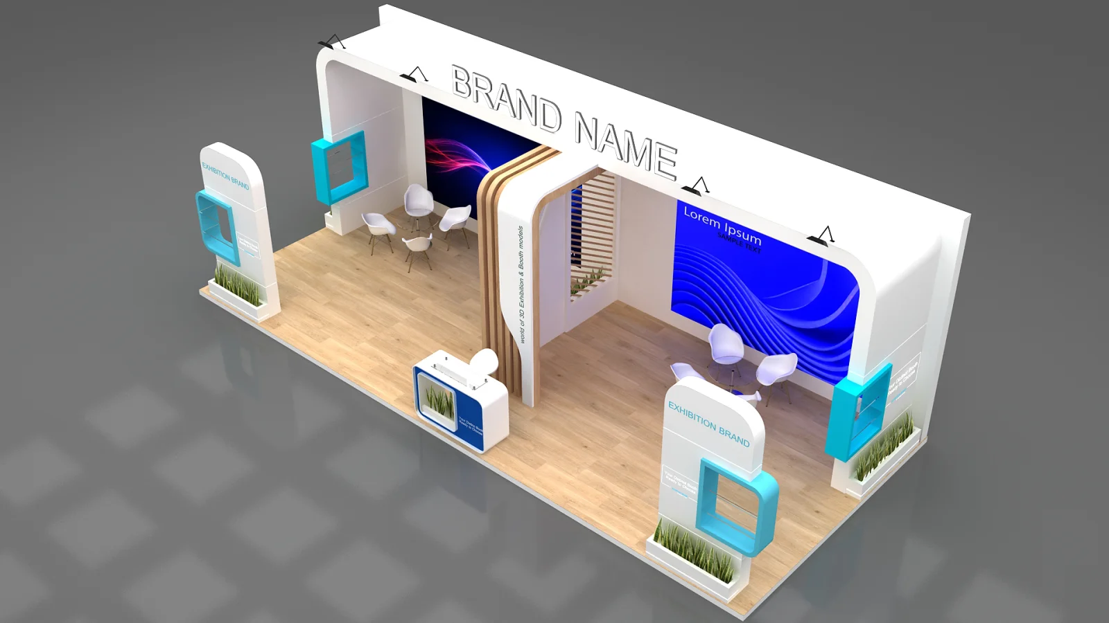 exhibition booth Image 1