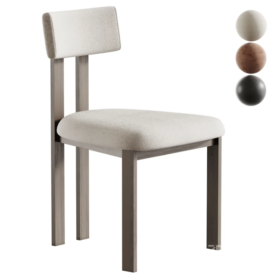 Upholstered Dining Chair Image 1