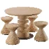 Tornado Table & Apex Stool | Riva1920 - Thumbnail 4