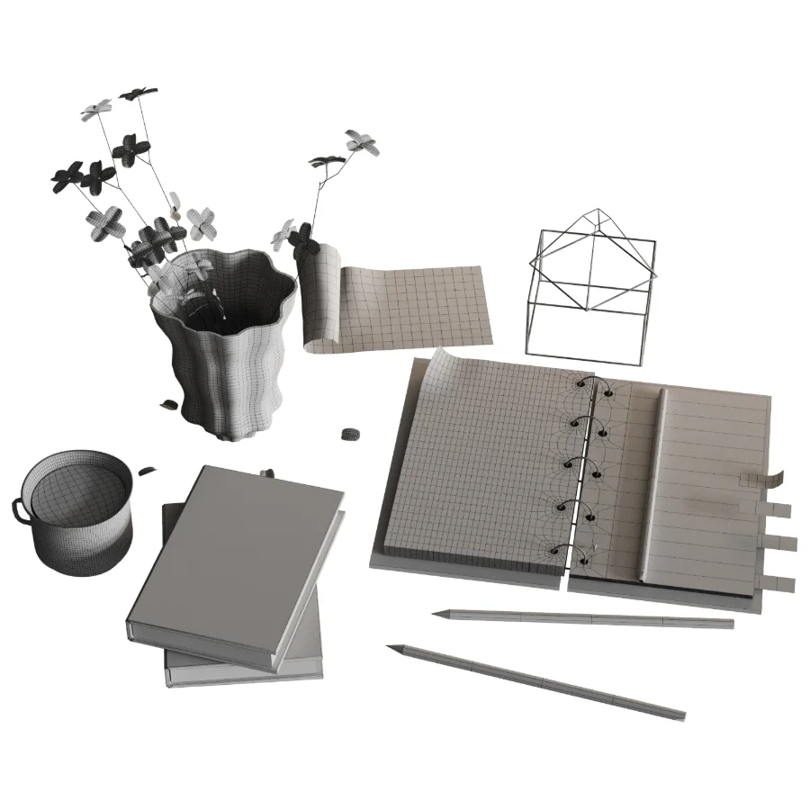 Desk Decor Set | Workspace Accessories Image 5