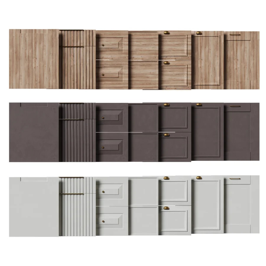 Kitchen Cabinet Fronts Set №2 Image 1