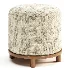 Bisou Performance Jacquard Ottoman - Thumbnail 3