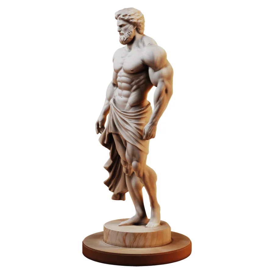 Zeus Classical Statue Image 3