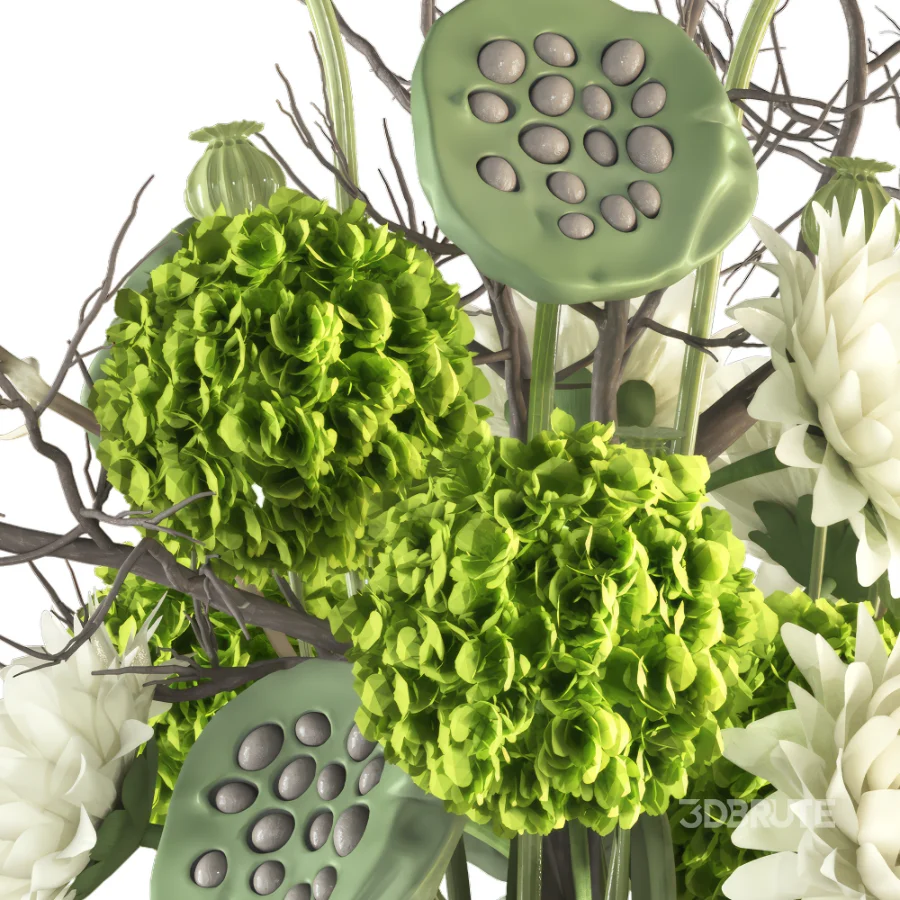 Bouquet of Flowers with Hydrangea 054 Image 3