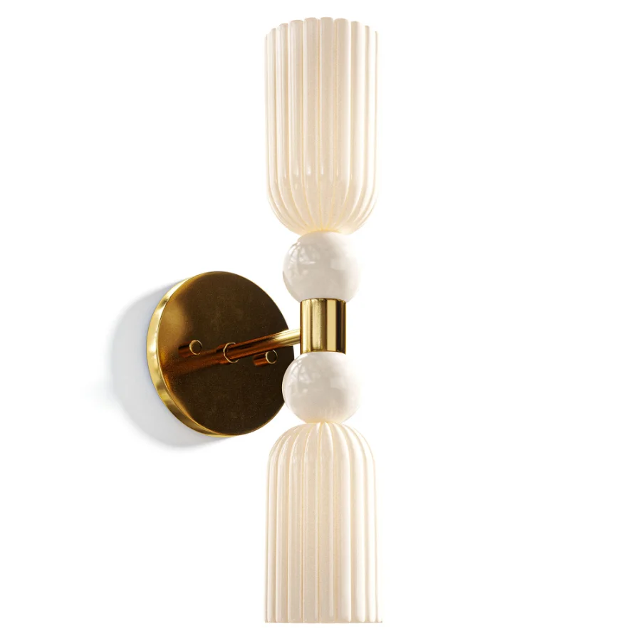 Luxurious wall lamp marble Image 4