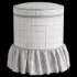Aurora Footstool pouf - Thumbnail 4
